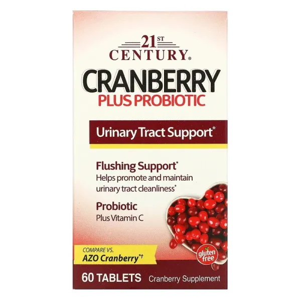 Клюква с пробиотиками (Cranberry Plus Probiotics) 60 таблеток