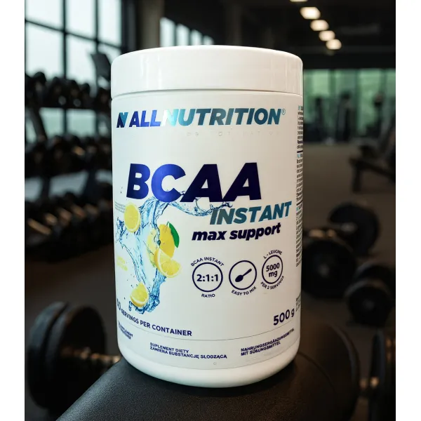 Комплекс амінокислот, BCAA Instant Max Support, All Nutrition 500 г лимон