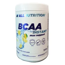 Комплекс аминокислот, BCAA Instant Max Support, All Nutrition 500 г лимон