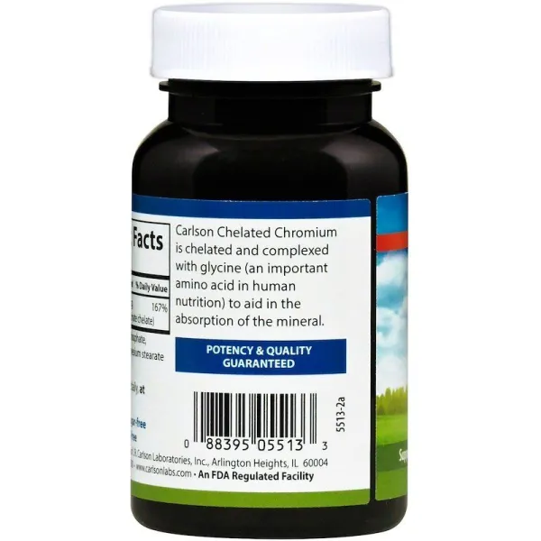 Хром хелат (Chelated Chromium) 200 мкг 300 таблеток