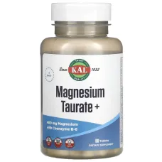 Таурат магния (Magnesium Taurate+) KAL, 400 мг 90 таблеток