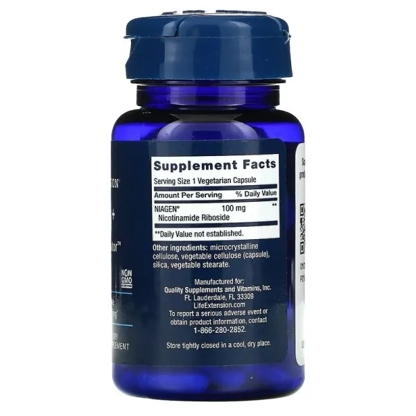Нікотинамід рибозид (Nicotinamide Riboside) 100 мг 30 капсул