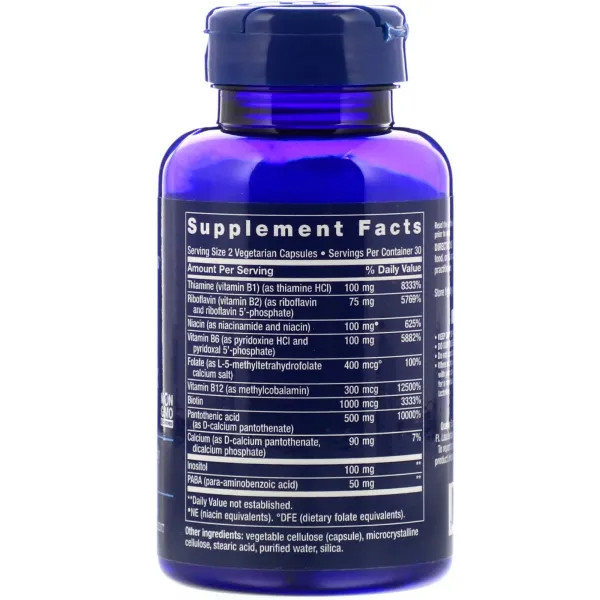 В-комплекс вітамінів (BioActive B-Complex) біоактивний 60 капсул