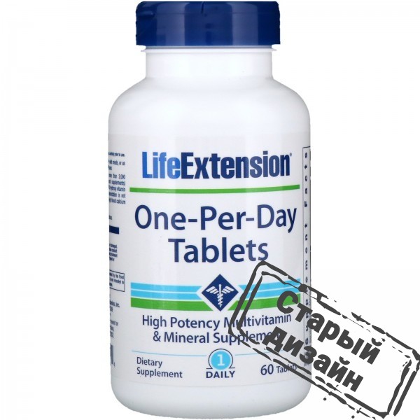 Вітамінний комплекс (One-Per-Day Tablets) 60 таблеток