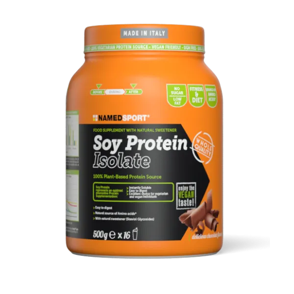Протеин Namedsport SOY PROTEIN ISOLATE (500 г) Ваниль