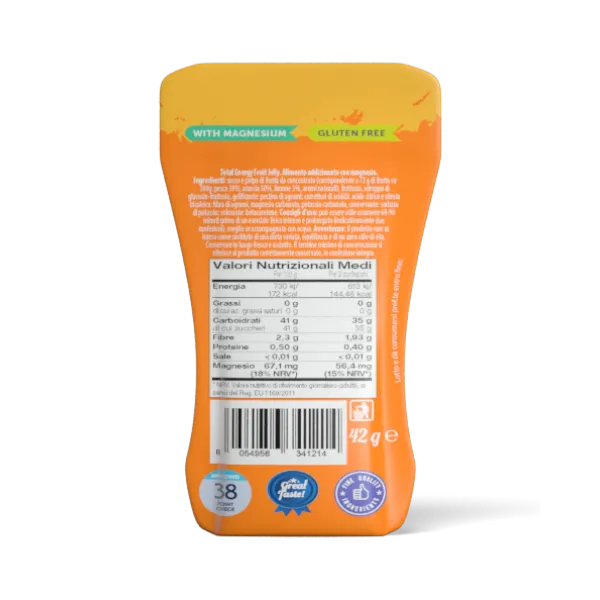 Энергетическое желе Namedsport TOTAL ENERGY FRUIT JELLY 42 г апельсин - лимон