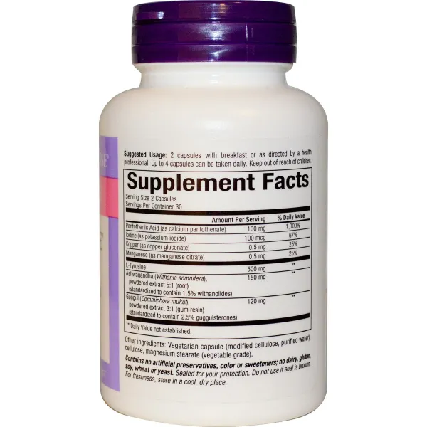 Підтримка щитовидної залози для жінок (WomenSense ThyroSense Thyroid Formula) 60 капсул