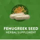 Пажитник у капсулах (Fenugreek Seed) 1220 мг 320 капсул