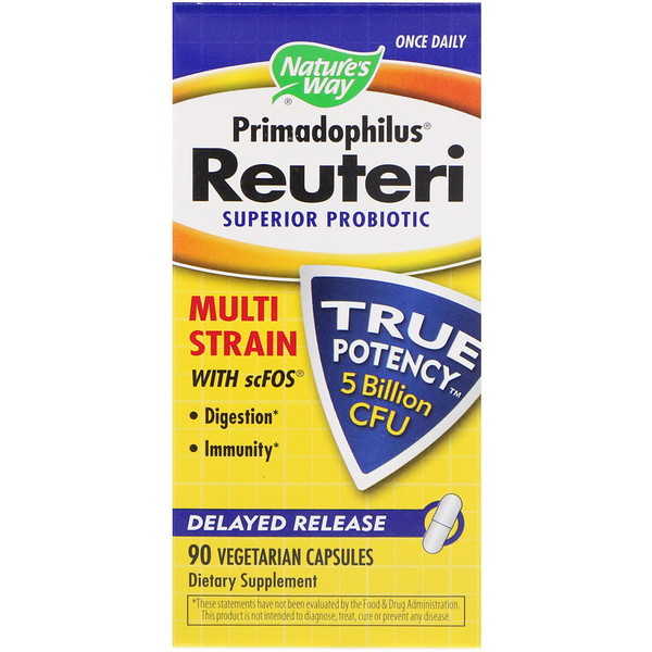 Пробіотики (Primadophilus Reuteri Superior Probiotic) 5 млрд КОЕ 90 капсул