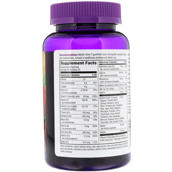 Вітаміни для жінок (Alive Women's Vitamins) зі смаком фруктів 75 жувальних таблеток