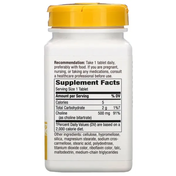 Холін (Choline) 500 мг 100 таблеток