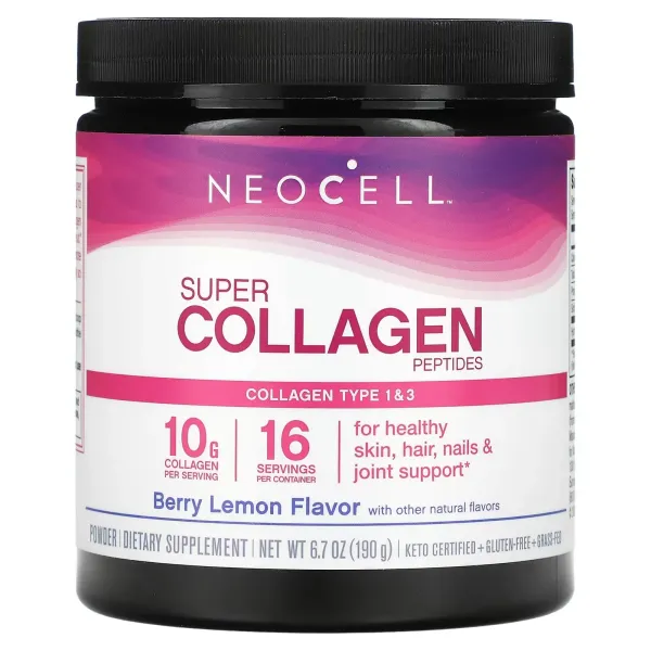 Супер колаген тип 1 та 3 (Super Collagen) 198 г без смаку