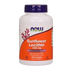 Лецитин подсолнечный (Sunflower Lecithin) 1200 мг 100 капсул