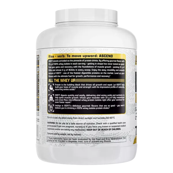 Сироватковий протеїн ізолят Nutrex Isofit 2310 г Bananas Foster