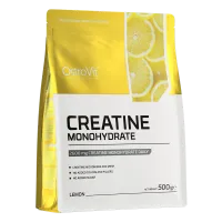 Креатин моногидрат, Creatine Monohydrate, OstroVit, 2600 мг, 500 г лимон