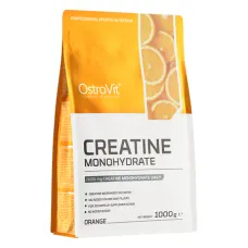 Креатин моногидрат, Creatine Monohydrate, OstroVit, 1 кг апельсин