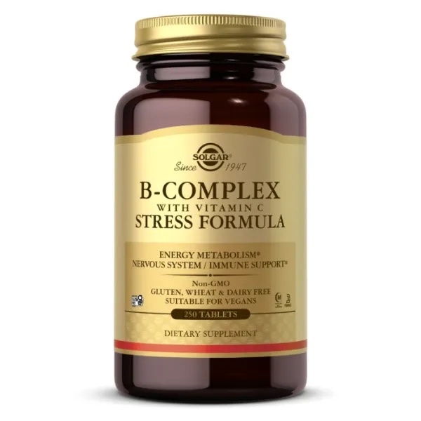 Комплекс вітамінів B+C (B-Complex with vitamin C Stress Formula) 100 таблеток