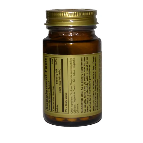 Фолієва кислота (Folic acid) 400 мкг 100 таблеток