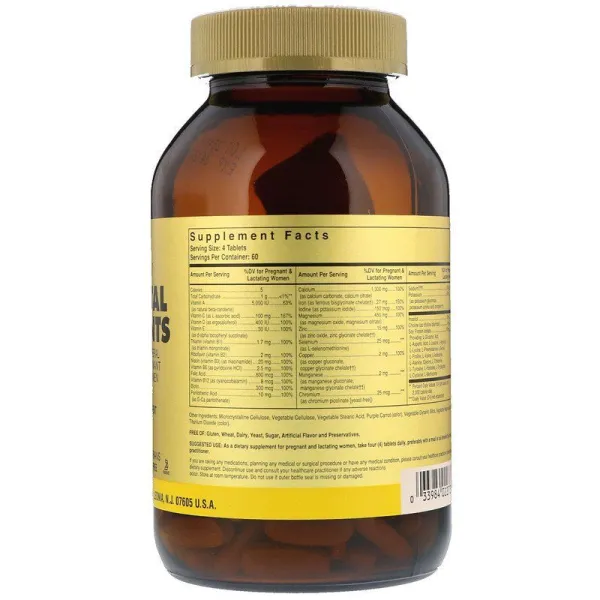 Вітаміни та мінерали для вагітних (Prenatal Multivitamin&Mineral) 120 таблеток