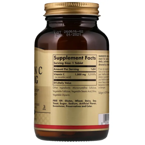 Вітамін С (Vitamin C) 1000 мг 90 таблеток
