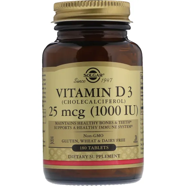 Вітамін D3 (Vitamin D3) 1000 МО 90 таблеток