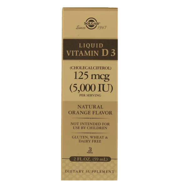Рідкий вітамін D3 (Liquid Vitamin D3) 5000 МО 59 мл