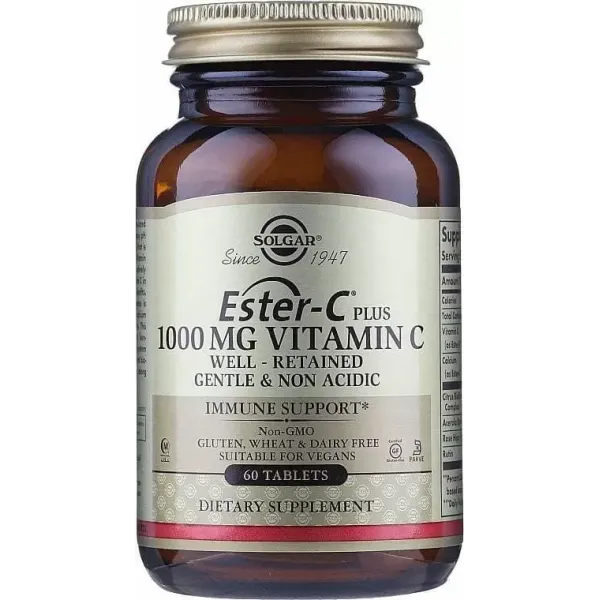 Вітамін C складноефірний (Ester-C Plus) 1000 мг 180 таблеток