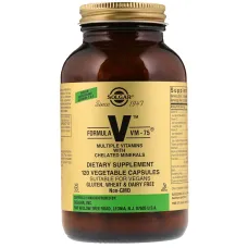 Мультивітаміни формула VM-75 (Multiple vitamins with Chelated Minerals) 120 капсул