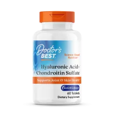 Гиалуроновая кислота с сульфатом хондроитина и коллагеном (Hyaluronic acid + Chondroitin sulfate with Collagen) 60 таблеток