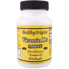 Вітамін D3 (Vitamin D3) 5000 МО 30 капсул