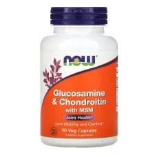 Глюкозамін Хондроїтин з МСМ (Glucosamine & Chondroitin with MSM) 90 капсул