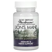 Їжовик гребінчастий (Lion's Mane) 500 мг 30 капсул