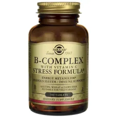 Комплекс вітамінів B+C (B-Complex with vitamin C Stress Formula) 100 таблеток