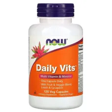 Мультивітаміни (Daily Vits Multi Vitamin and Mineral) 120 капсул