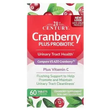 Клюква с пробиотиками (Cranberry Plus Probiotics) 60 таблеток