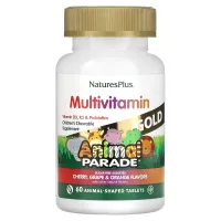Мультивитамины для детей (Animal Parade Gold) 60 жевательных таблеток с ассорти вкусов
