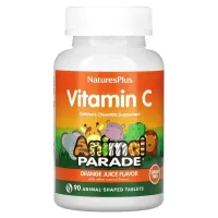 Витамин С без сахара (Children's chewable vitamin C) 90 жевательных таблеток со вкусом апельсина