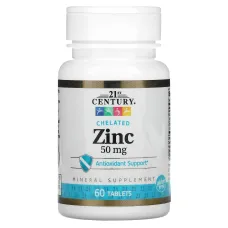 Хелат цинка (Zinc Chelated) 50 мг 60 таблеток