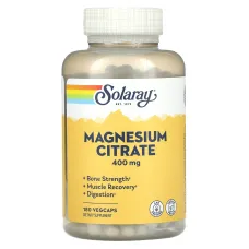 Цитрат магнію (Magnesium Citrate) 400 мг 180 капсул