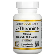 L-теанин (L-Theanine Supports Relaxation) 100 мг 60 капсул