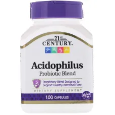 Пробиотики (Acidophilus Probiotic Blend) 100 капсул