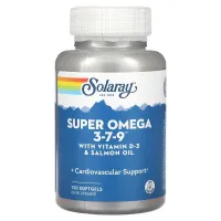 Омега 3-7-9 з вітаміном D3 (Super Omega 3-7-9 with Vitamin D3) 120 капсул