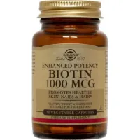 Біотин (Biotin) 1000 мкг 50 капсул