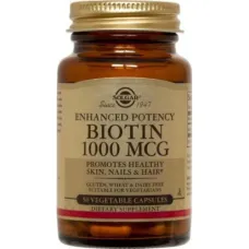 Біотин (Biotin) 1000 мкг 50 капсул
