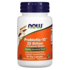 Пробіотики (Probiotic-10) 25 млрд КУО 50 капсул