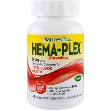Вітамінно-мінеральний комплекс (HEMA-PLEX) 60 жувальних таблеток з ягідним смаком