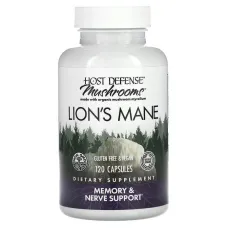 Їжовик гребінчастий (Lion's Mane) 500 мг 120 капсул