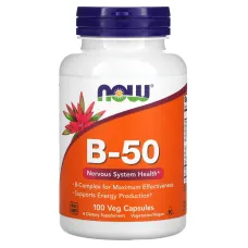 Витамин В-50 комплекс (B-Complex) 100 капсул