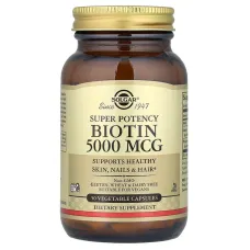 Біотин (Biotin) 5000 мкг 50 капсул