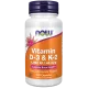 Вітамін D3 з вітаміном К2 (Vitamin D3&K2) 1000 МО/45 мкг 120 капсул